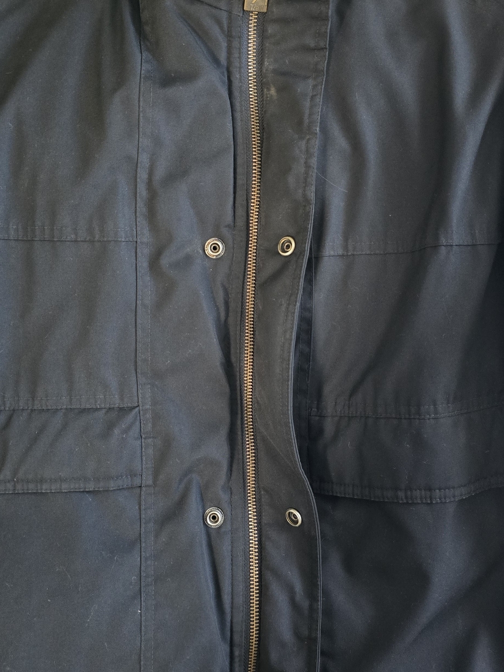 Source Unknown Men's Dark Navy Zip-Front Performance Jacket